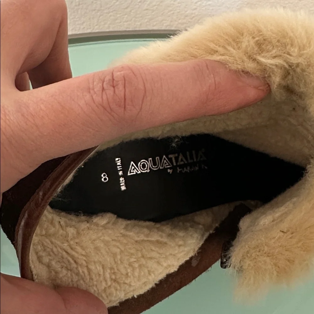 Aquatalia stylish chestnut